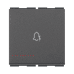 10AX 2 module modular bell push switch with led indicator