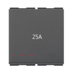 KN 2301 25 A 2 module one way modular switch with led indicator