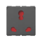 universal socket with safety shutter