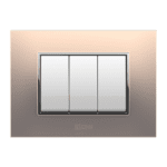 Metallic Rose Gold metallic rose gold modular switch plate