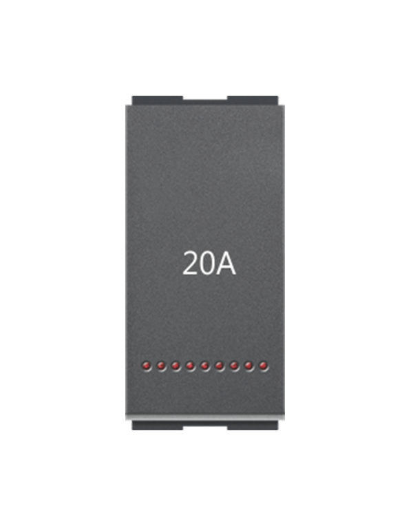 20AMP one way modular switch with led indicator